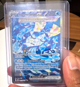 Wellspring Mask Ogerpon ex 213/167 Holo Full Art Ultra Rare Sv06 210 HP